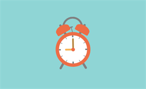 CSS3绘制卡通闹钟摇晃动画特效